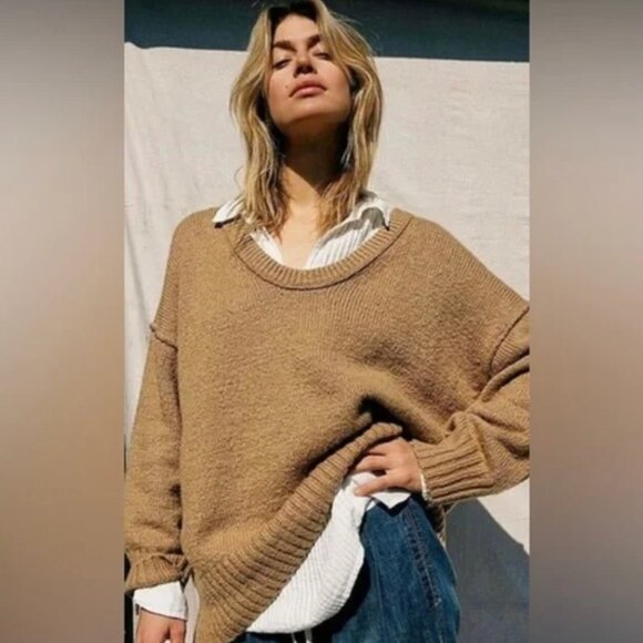 Free People Brookside Tunic Pullover Sweater - XS - Picture 1 of 3